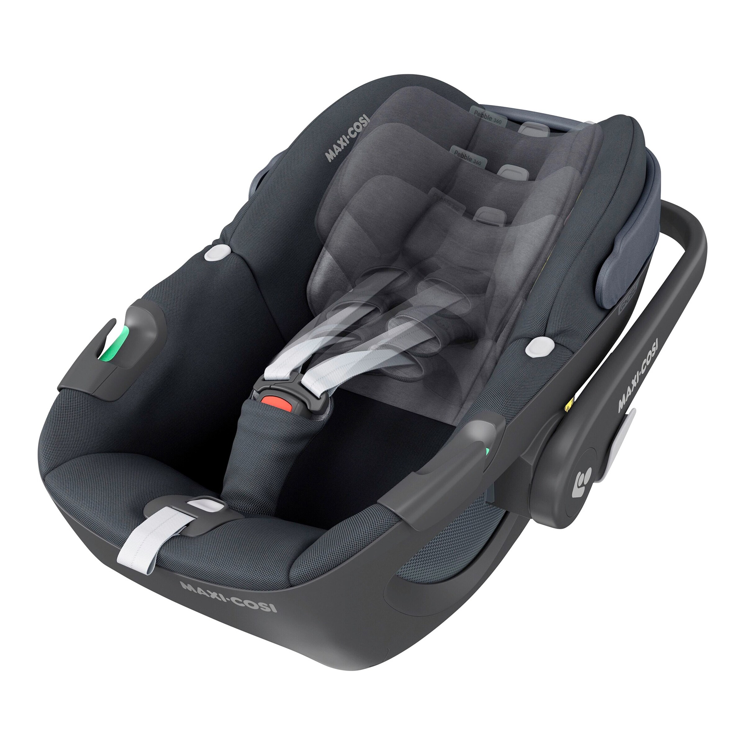 Maxi-Cosi Babyschale Pebble 360 i-Size essential graphite