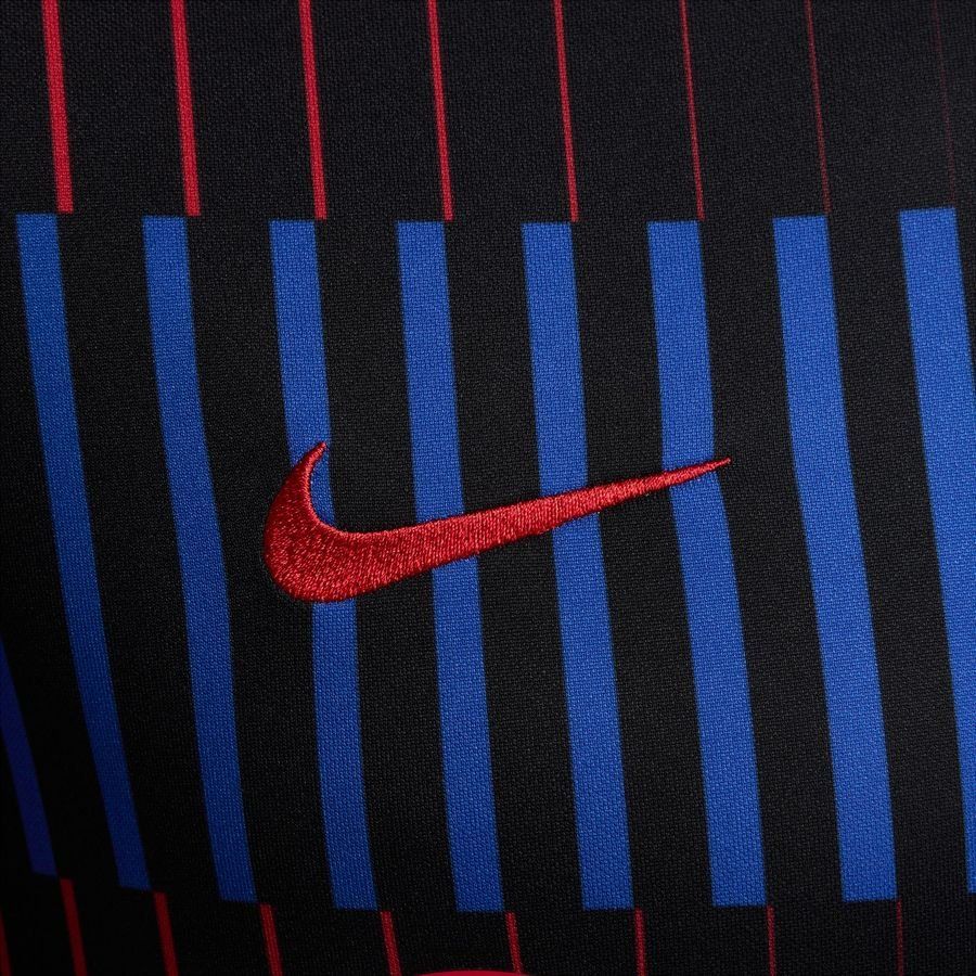 FC Barcelone T-shirt d'Entraînement Dri-FIT Academy Pro Avant-Match - Noir/Rouge