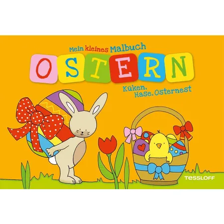 Tessloff Mein kleines Malbuch Ostern. Küken, Hase, Osternest
