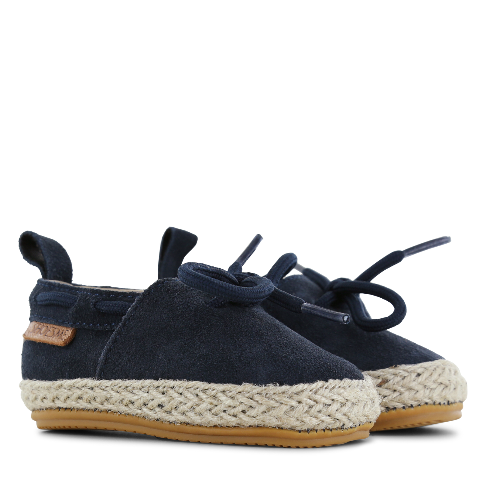 Shoesme donkerblauwe BABY-PROOF® espadrilles Leer | Jongens schoenen