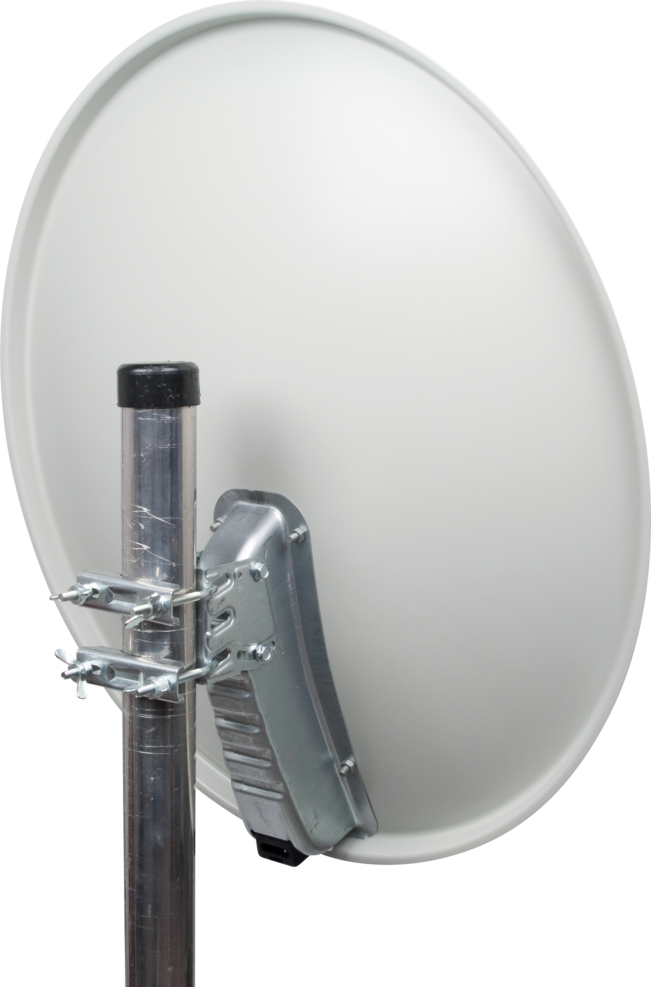 Schwaiger SPI621 lichtgrijze 65 cm aluminium schotel