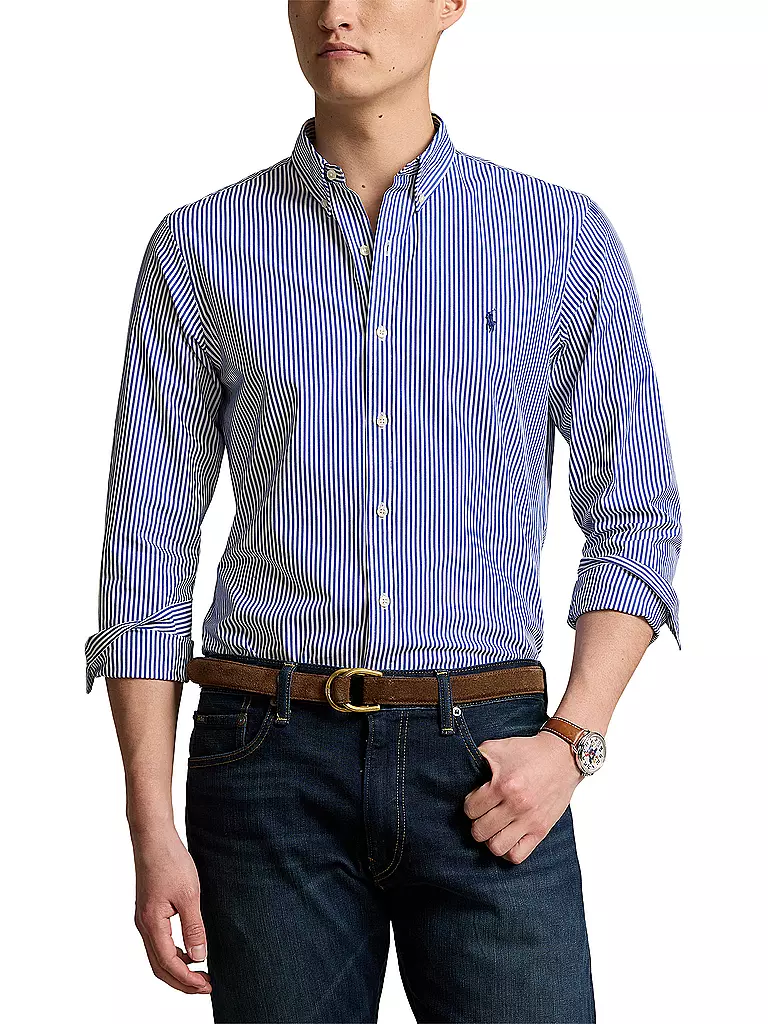 POLO RALPH LAUREN Hemd Slim Fit hellblau