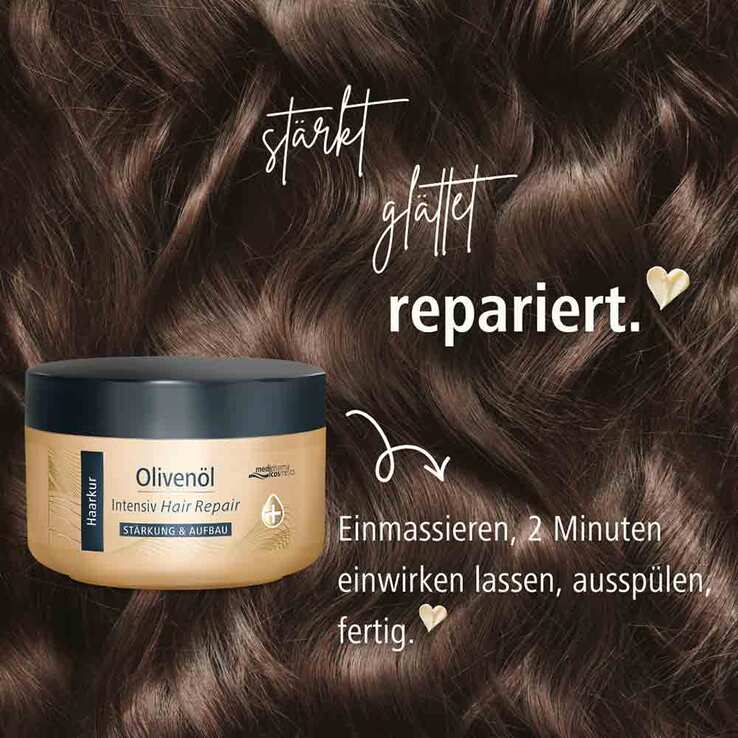 Olivenöl Intensiv Hair Repair Haarkur, 250 ml