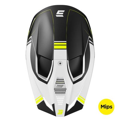 Casque cross Shot RACE - SPRINT 2025 - Noir / Jaune