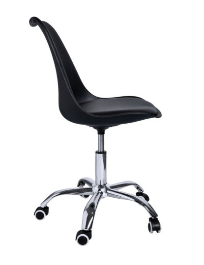 Lulea Black Office Chair