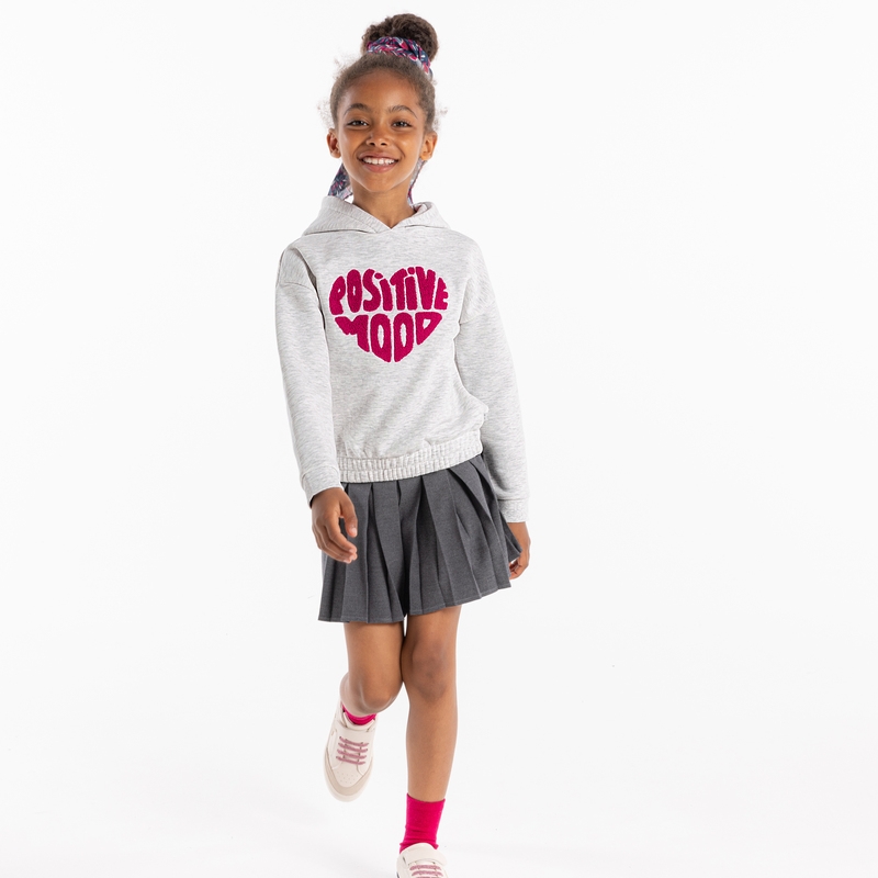Sweat-shirt à message