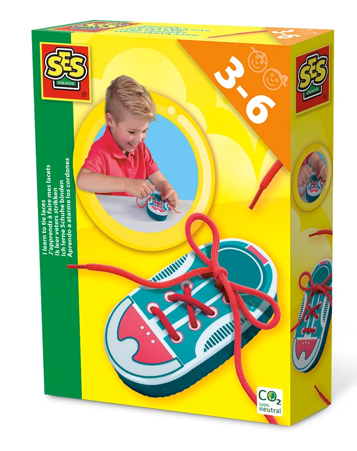 Ich lerne Schuhe binden