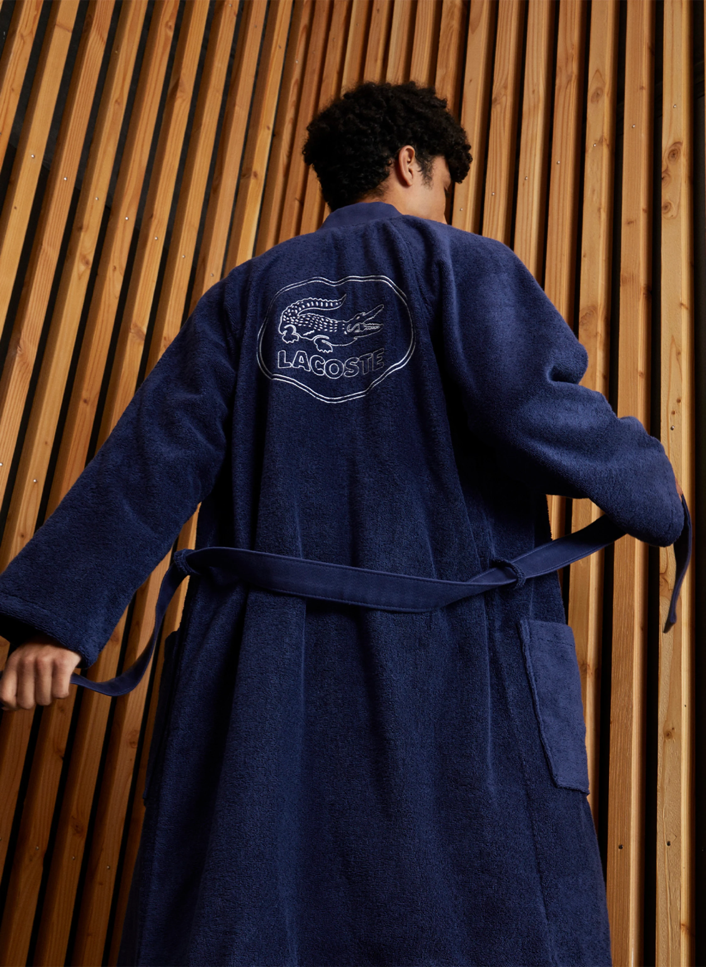 LACOSTE Bademantel L DEFILE