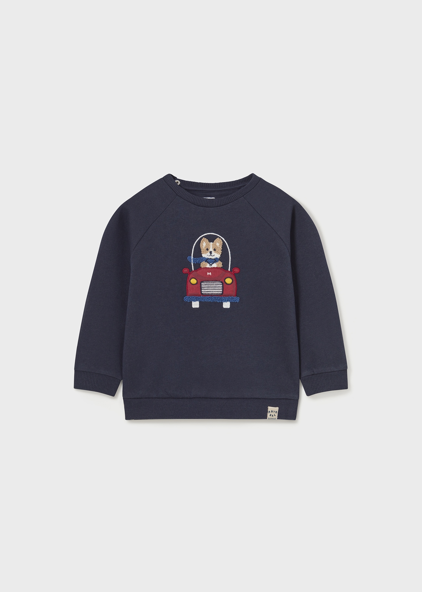 Moletom infantil bordado Better Cotton