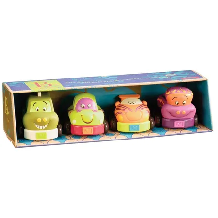 B. Toys Wheeee-ls 4 Aufziehfahrzeuge