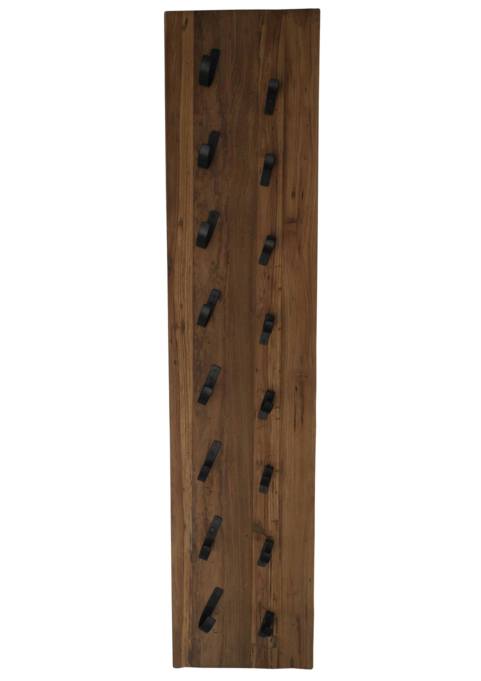 Weinregal 33 x 148 cm Teakholz