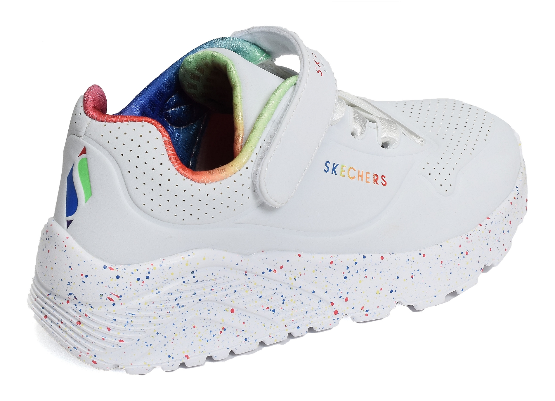Uno lite rainbow blanc