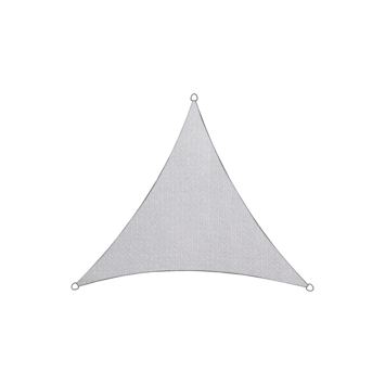 Handson schaduwdoek HDPE driehoek wit 360 x 360 cm
