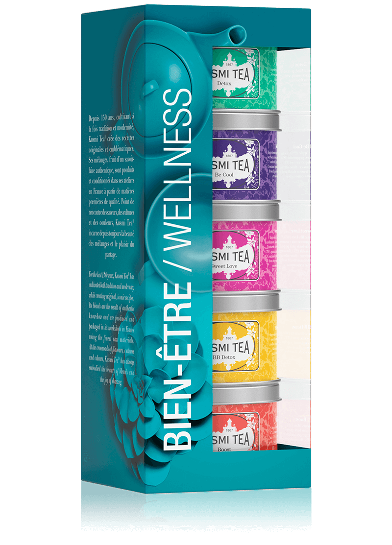Coffret Les Bien-être-Thé vert, maté, infusion