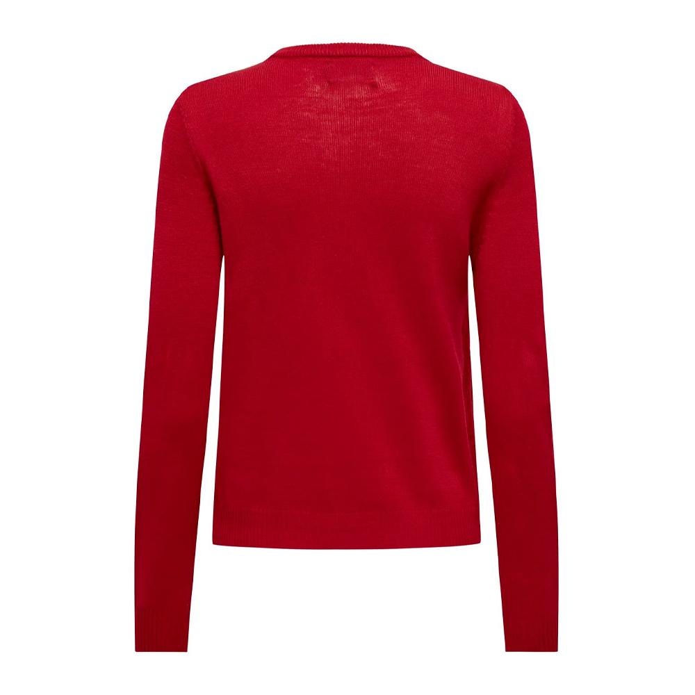 Only Pull de Noël Rouge Femme Only Xmas