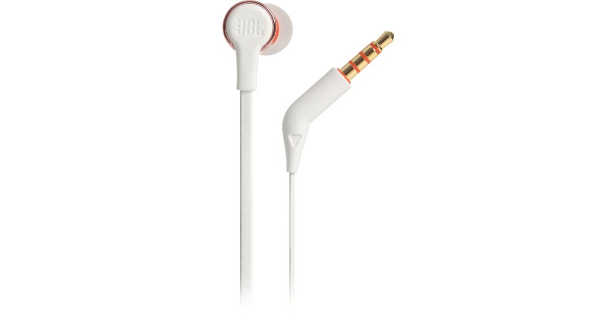 JBLTUNE 210 in-ear oortjes  (Rood)