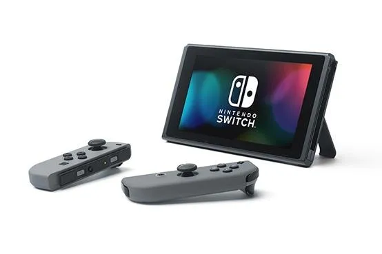 Nintendo Switch - Spilkonsol - Full HD - grå, sort