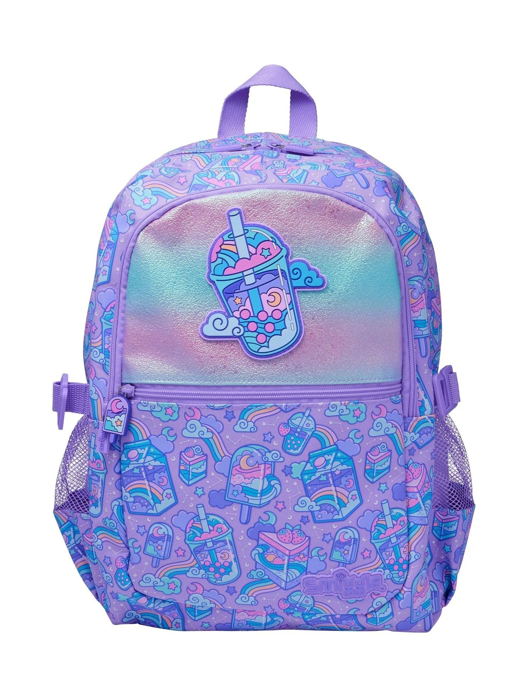 Paars - Smiggle Trailblazer Classic Attach Backpack