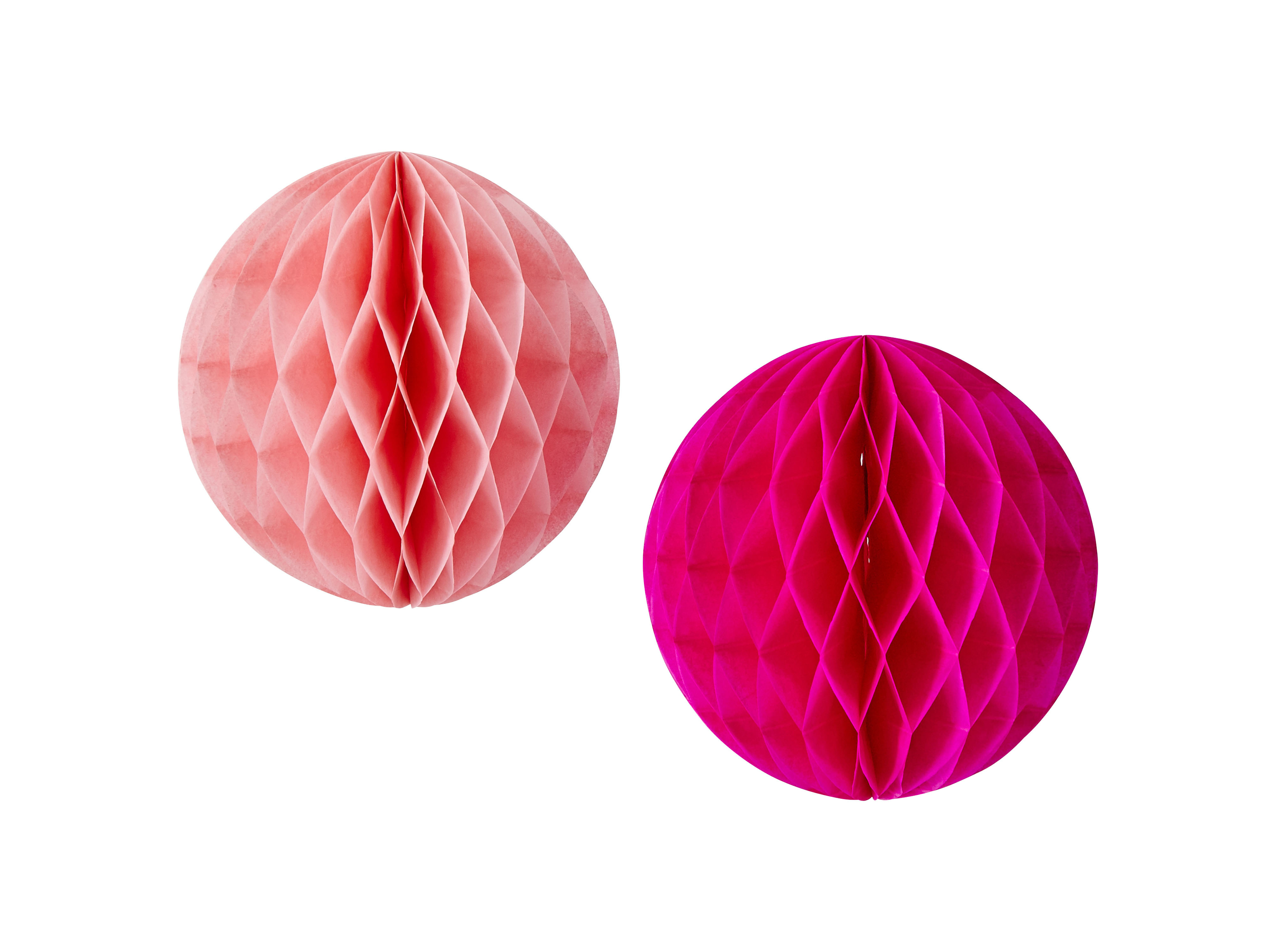 PACK 2 FLORES PAPEL ACTUEL ROSA 20CM