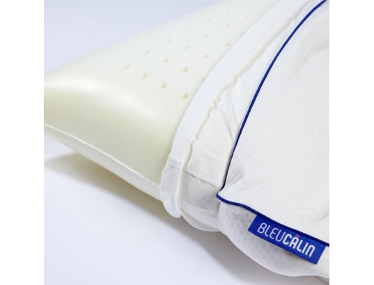 BLEU CALIN - Oreiller cervical Oreiller ergonomique 50x70cm - le mémoire de forme bio