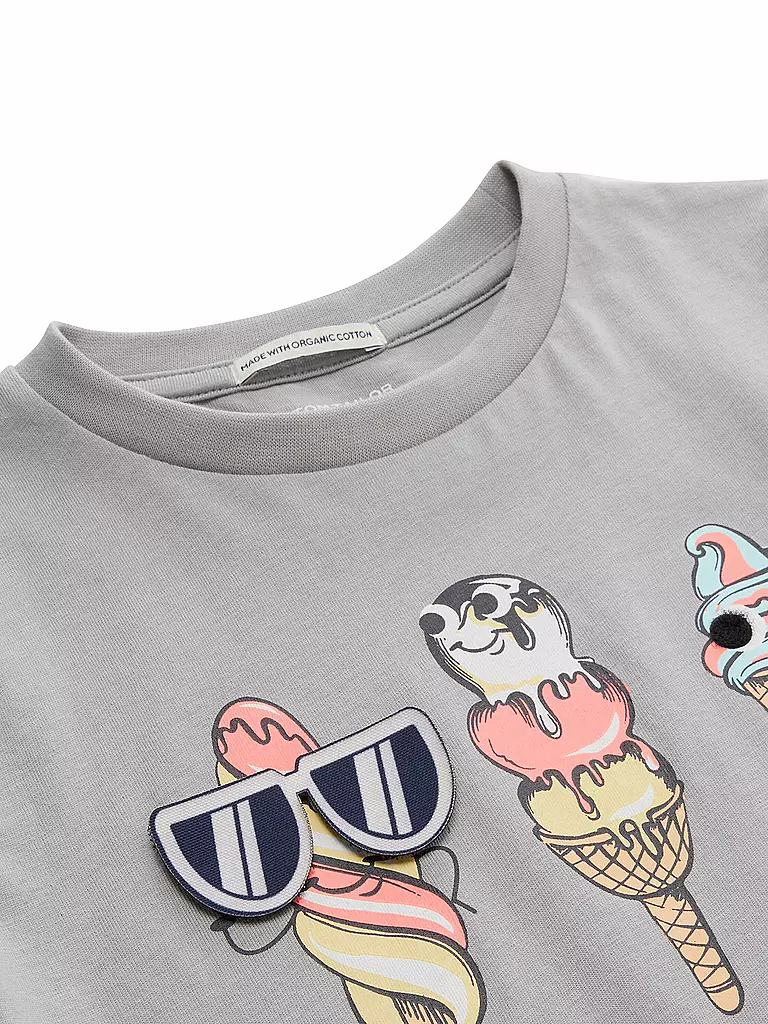 TOM TAILOR Jungen T-Shirt grau