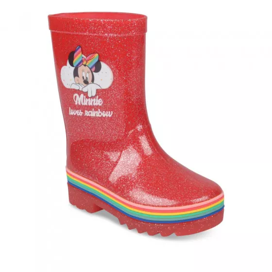 Bottes de pluie ROUGE MINNIE
