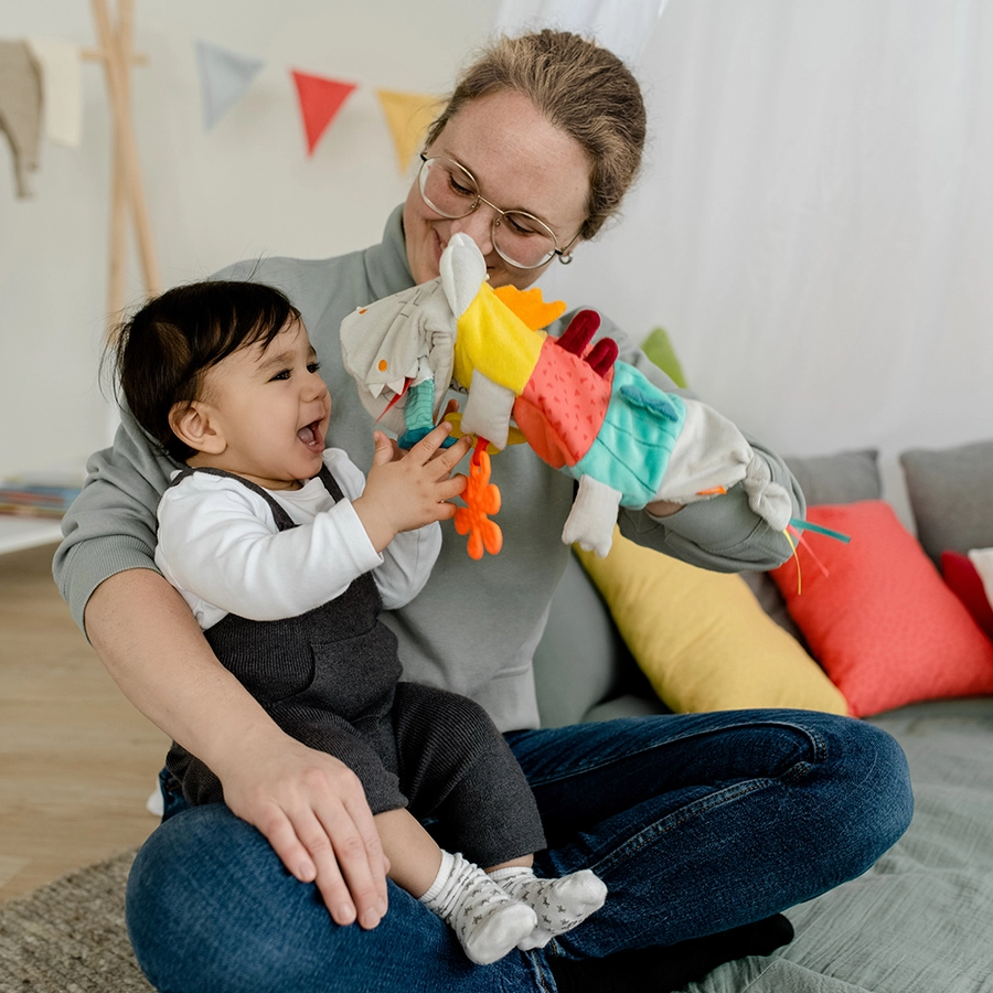 fehn® Handpuppe Krokodil