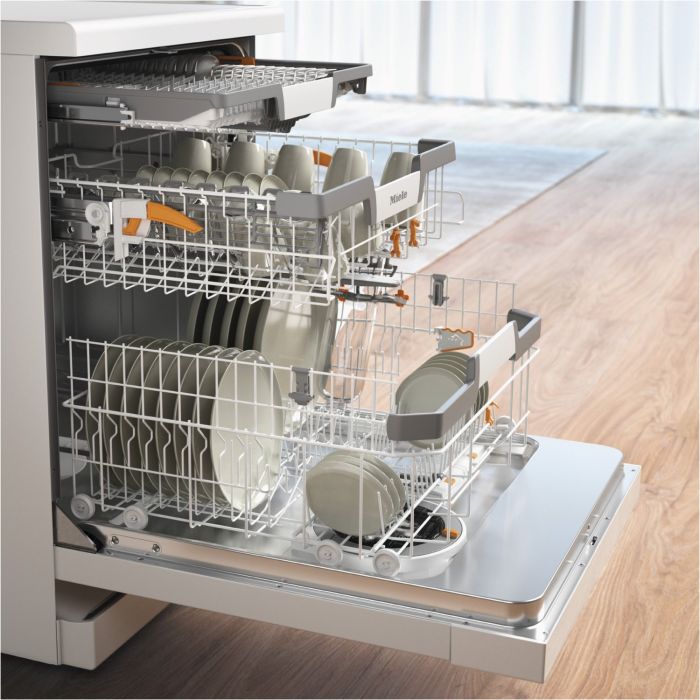Miele Stand-Geschirrspüler G 7600 SC AutoDos Brillantweiß