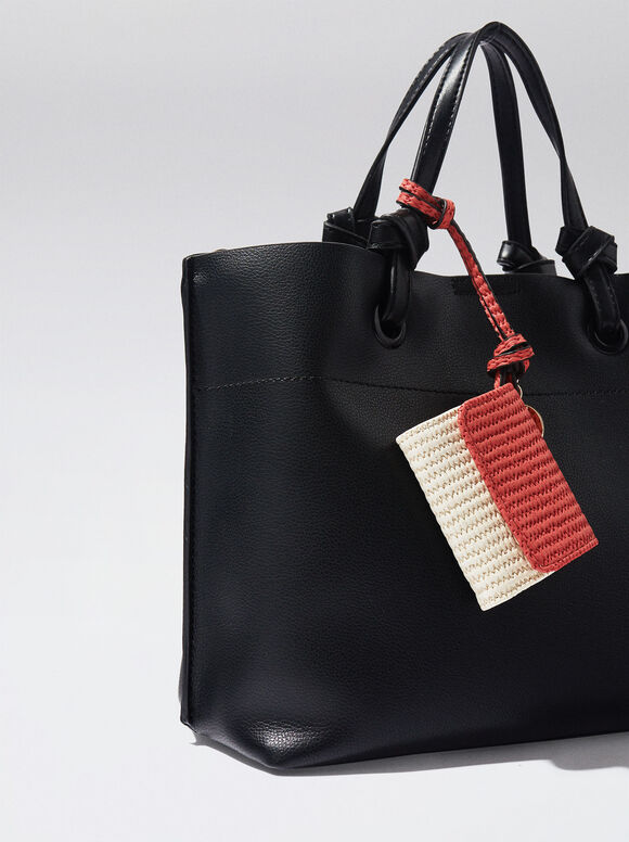 Comprador do dia a dia com Colgante - Preto