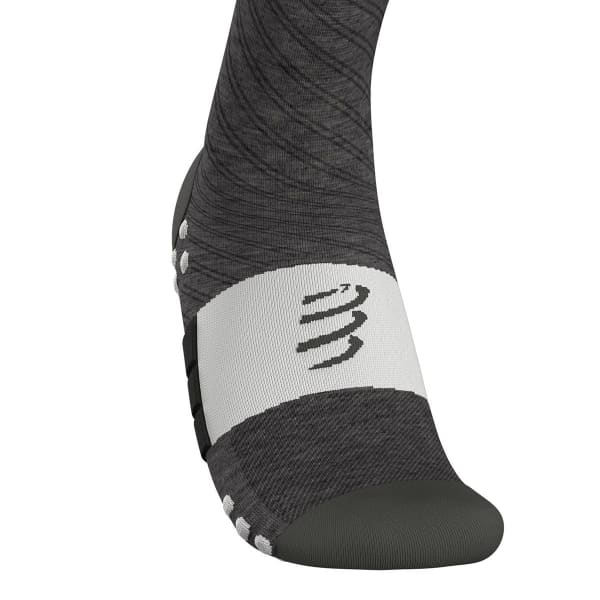 Chaussette compression COMPRESSPORT FULL SOCKS RECOVERY GREY MELANGE
