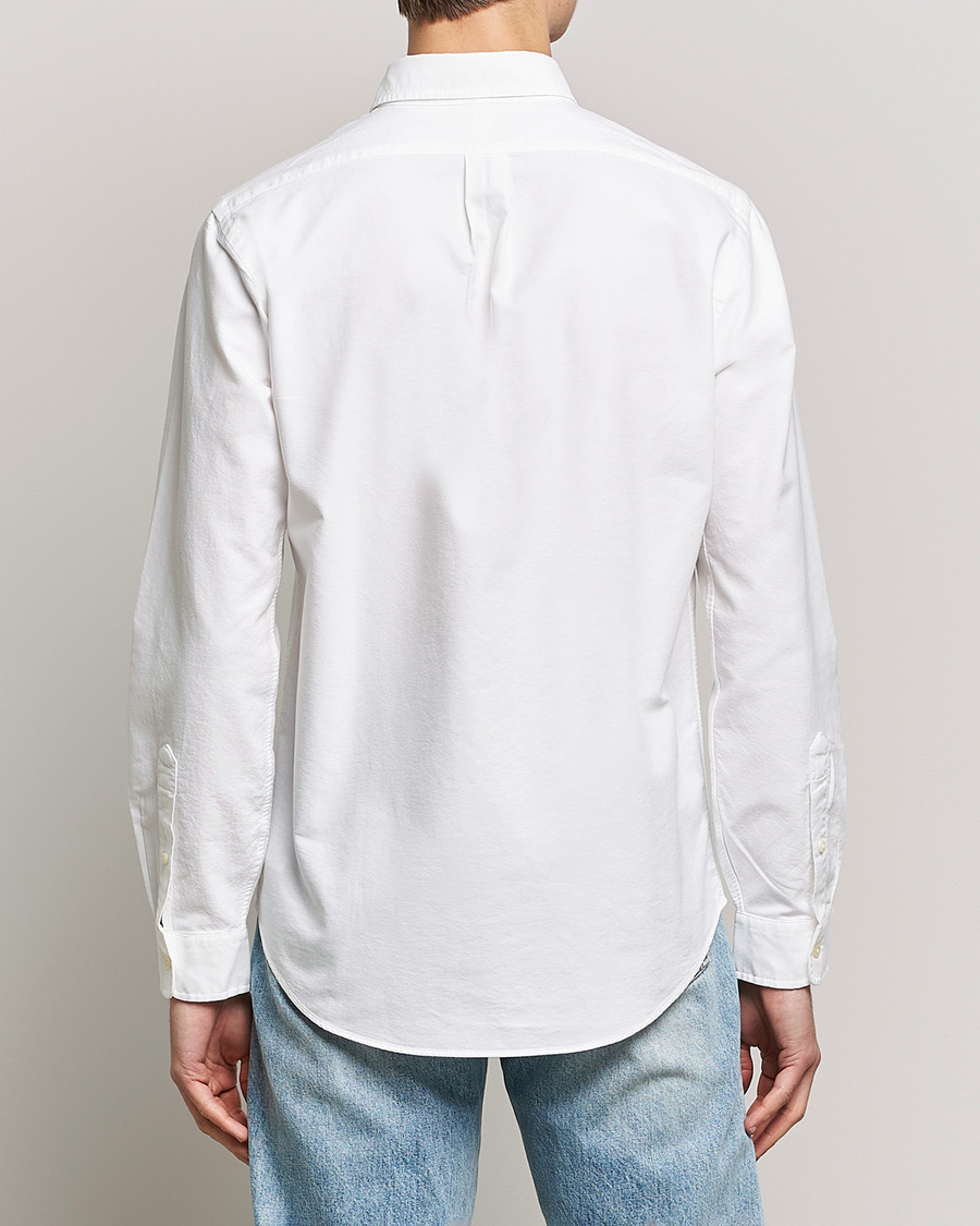 Polo Ralph Lauren Custom Fit Garment Dyed Oxford Shirt White