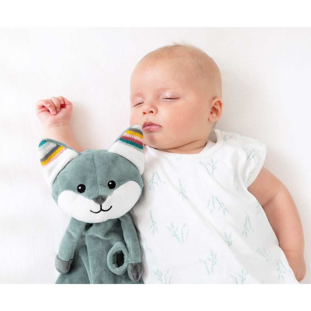Køb Zazu Green Felix The Fox Comforter With Sound