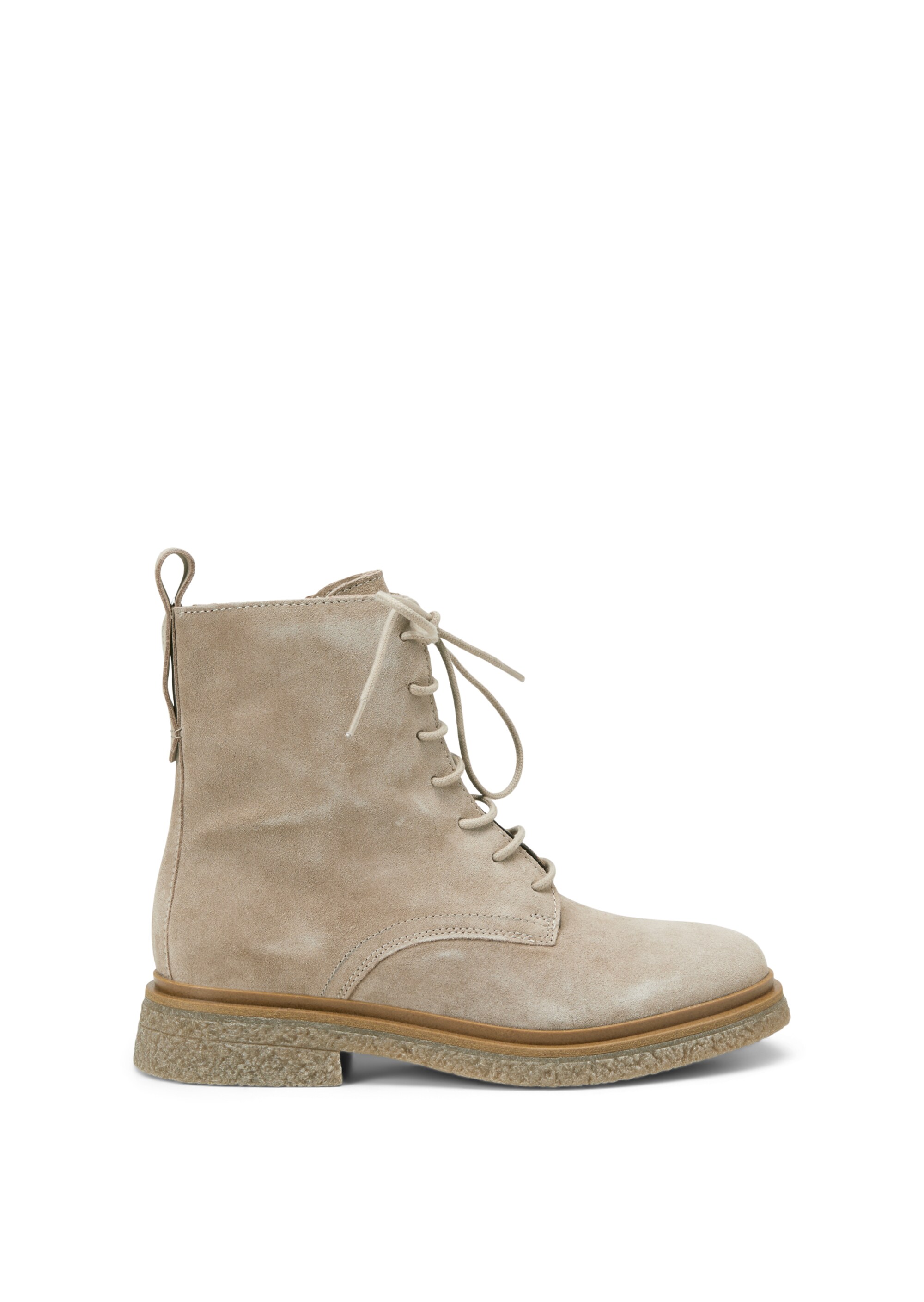 Schnürstiefel mit Innenzipper