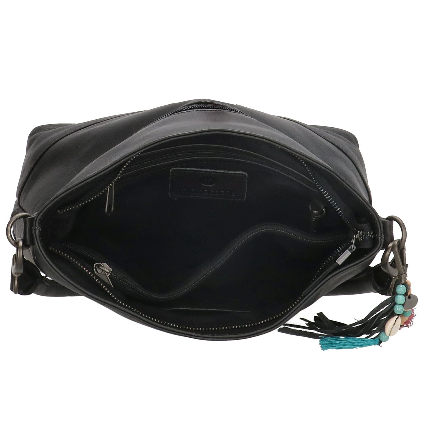 Micmacbags Friendship Schoudertas zwart