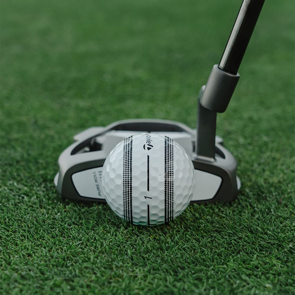 TP5 Stripe Golfball Hvit