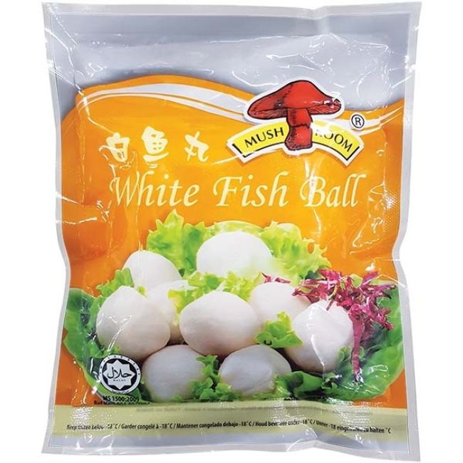 Mushroom Bevroren Witte Visballen 180g