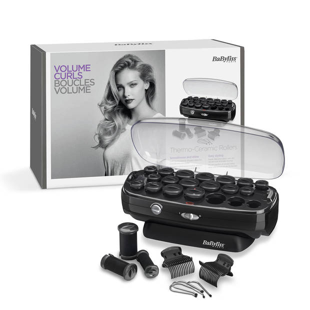 BaByliss krulset Thermo-Ceramic Rollers RS035E - 20 rollers (32mm, 26mm en 19mm)