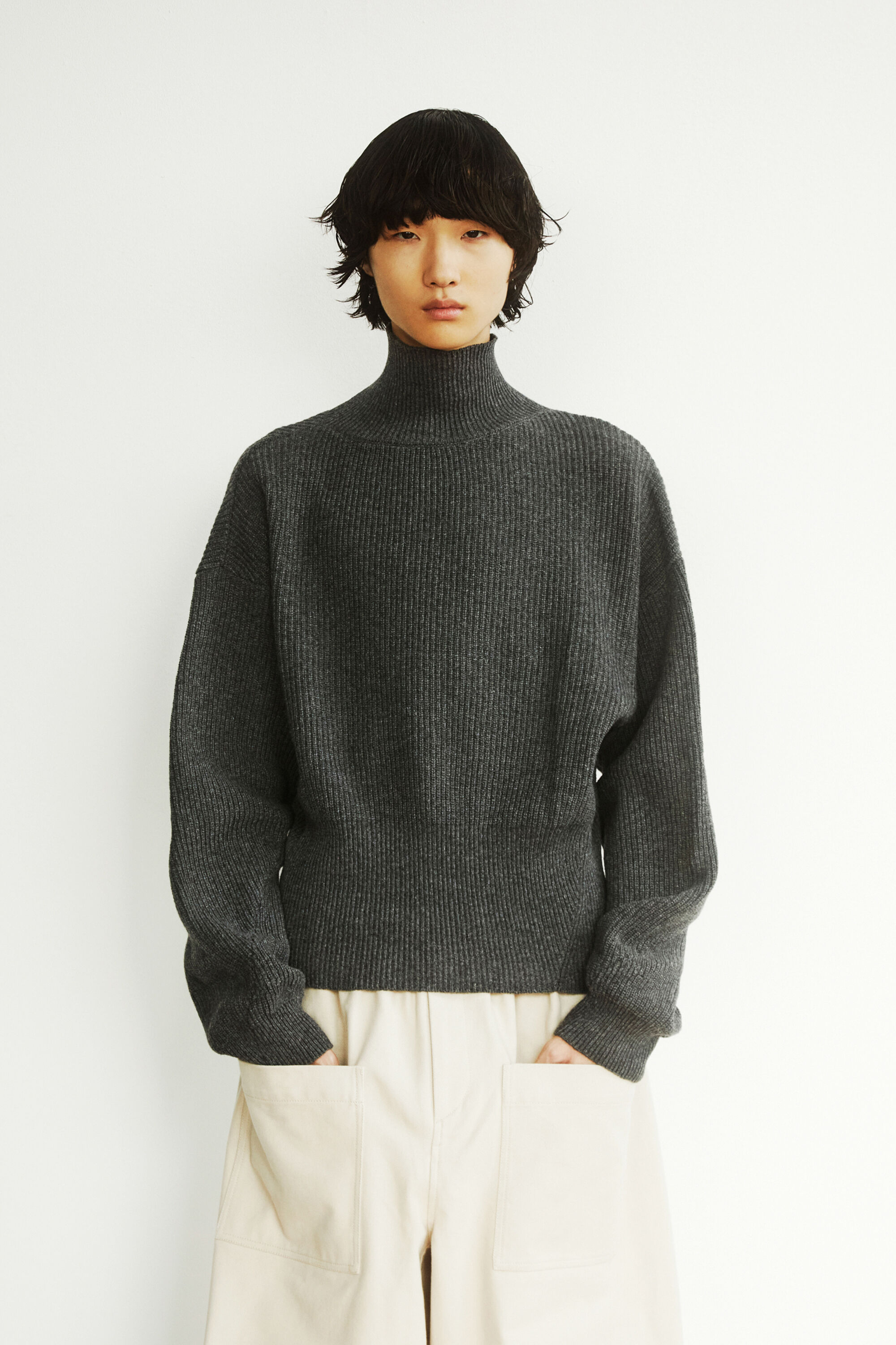 Camisa de lã oversized Hed Mayner