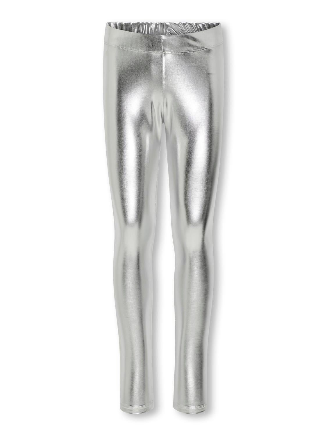 KOGANNE Slim Fit Leggings Silver