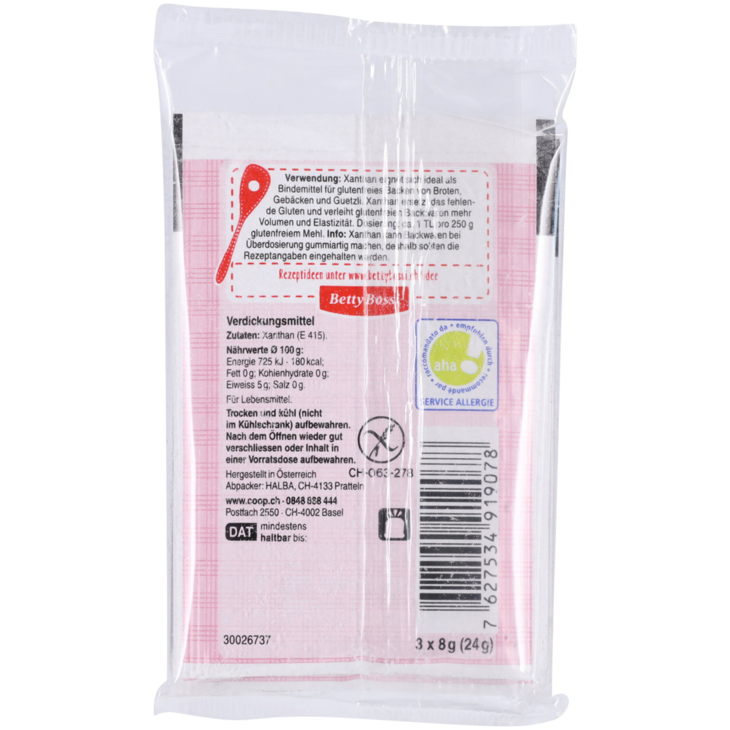 Betty Bossi Xanthan 3x8g