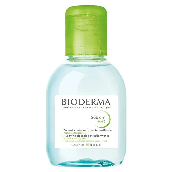 Água Micelar Purificante Bioderma Sébium H2O para Pele Mista a Oleosa 100ml