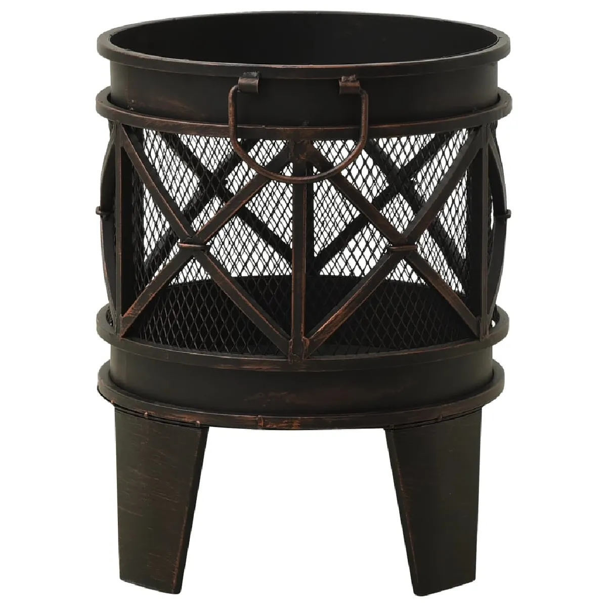vidaXL Foyer rustique - F42x54 cm