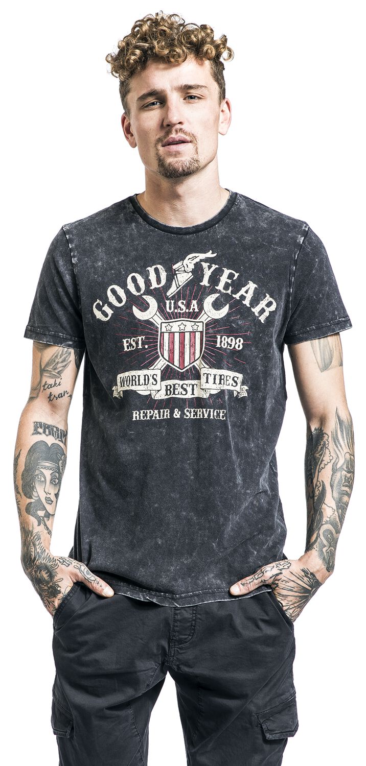 T-Shirt Homme Confortable | GoodYear T-Shirt Manches courtes