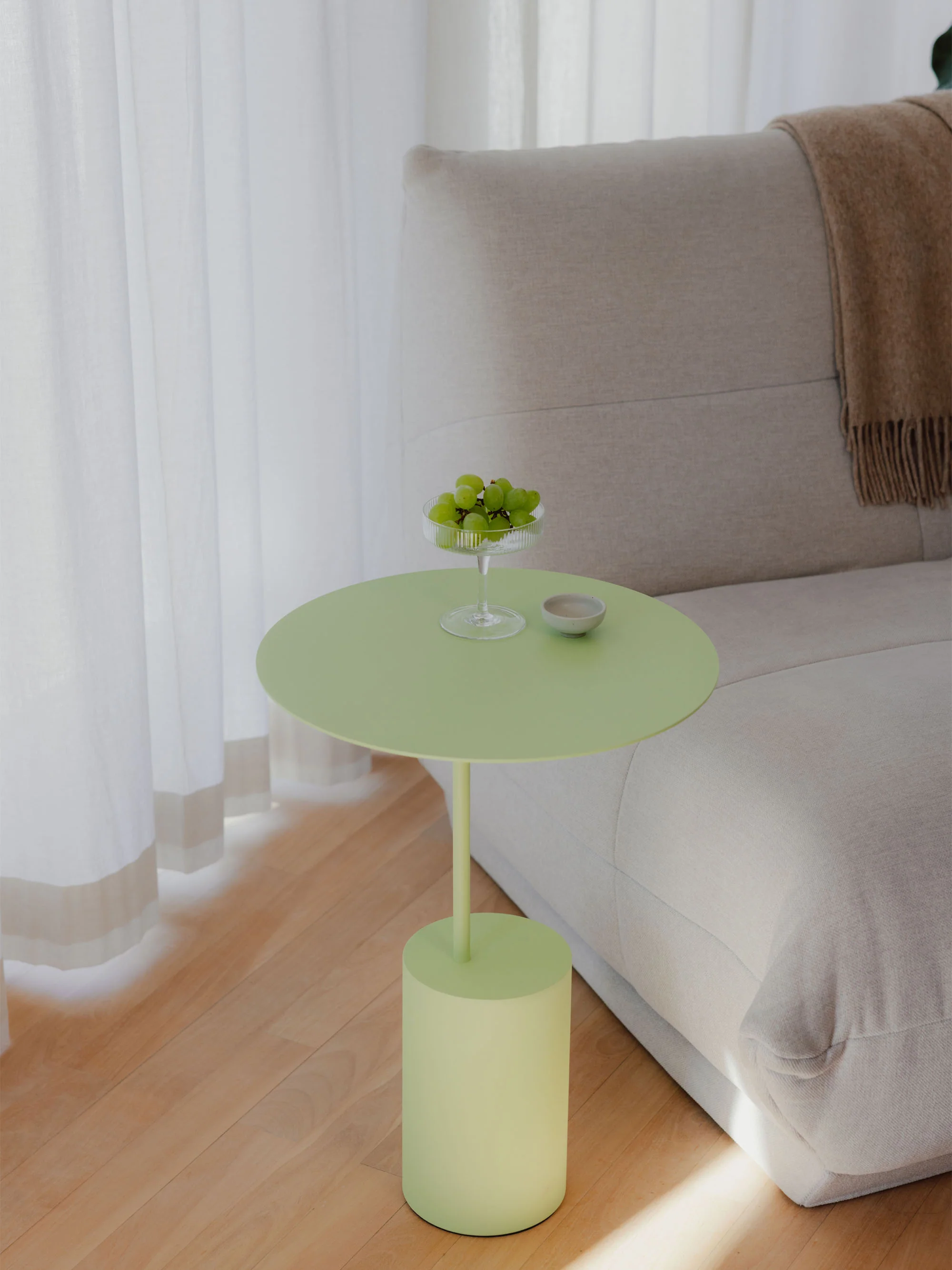 Ronde bijzettafel Ciro