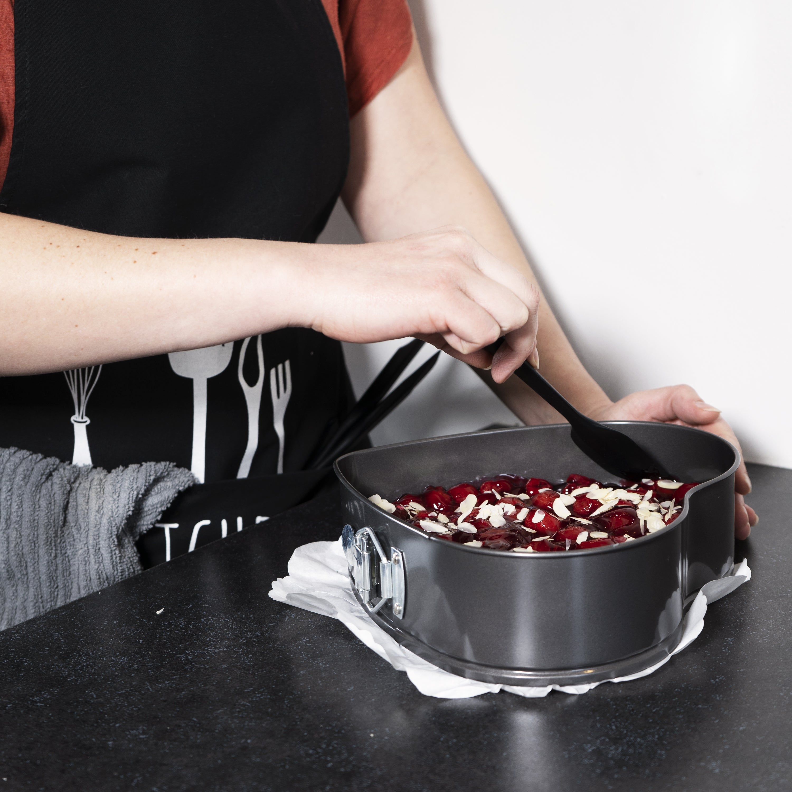 Krumble Silicone spatelset van 3 - Zwart