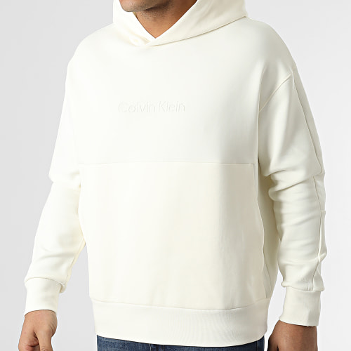 Sweat Capuche Comfort Debossed Logo 8058 Beige