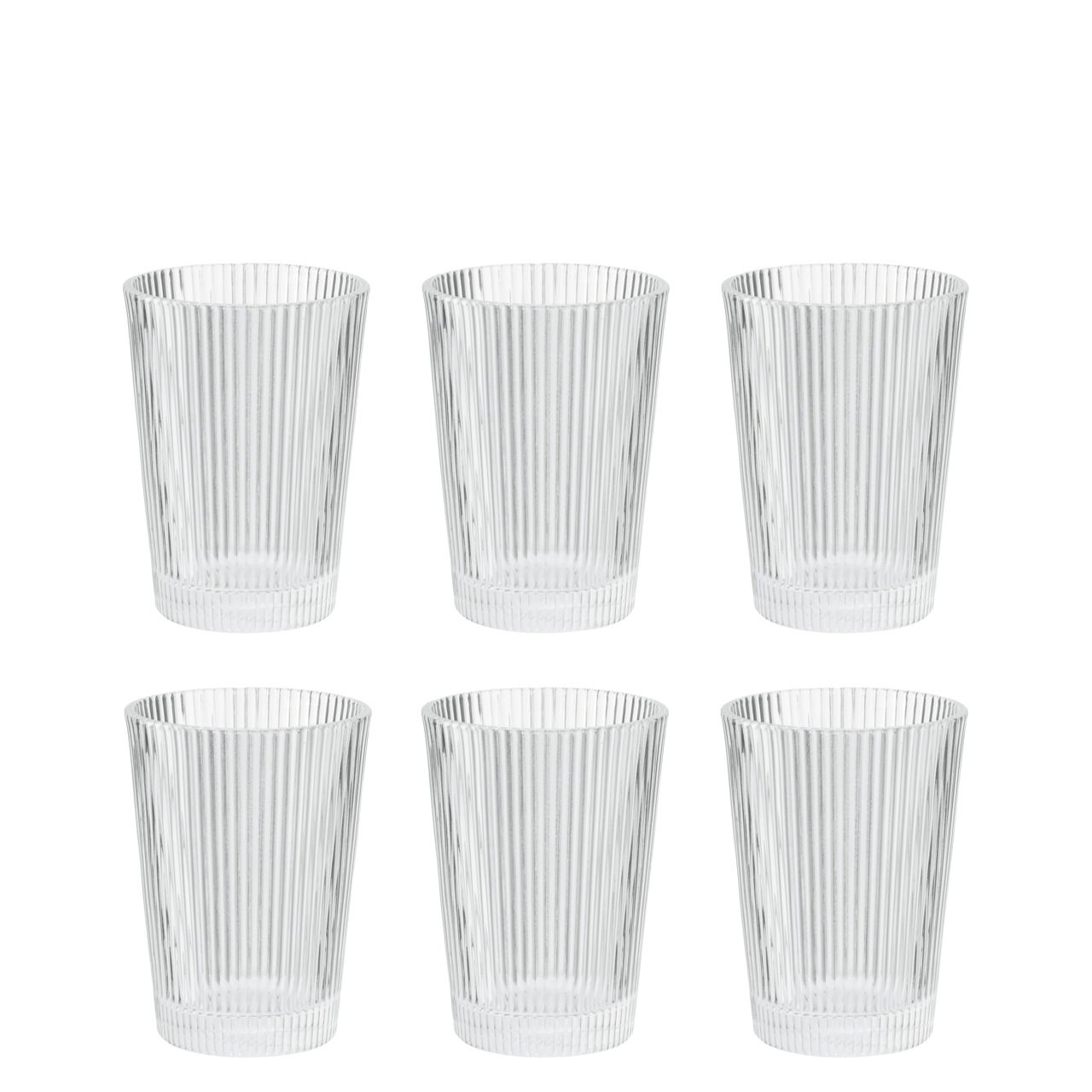 Stelton Trinkgläser 6er-Set PILASTRO