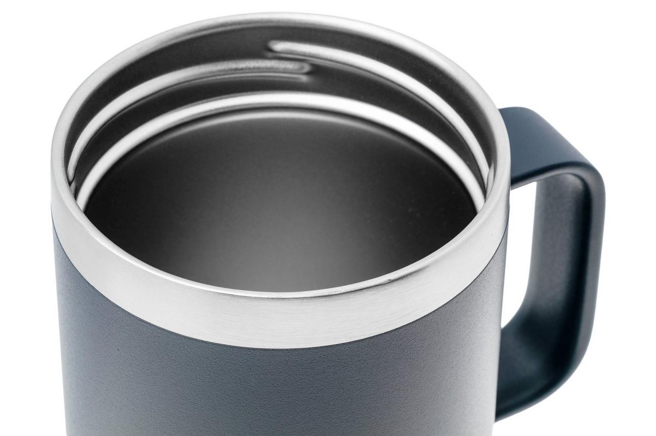 Yeti Rambler Travel Mug 20oz Stronghold Lid, Navy Blue, thermos reismok met deksel, 591 ml