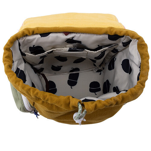 Sticky lemon kinderrugzak adventure - meet me in the meadows - khaki green - small - 34 cm