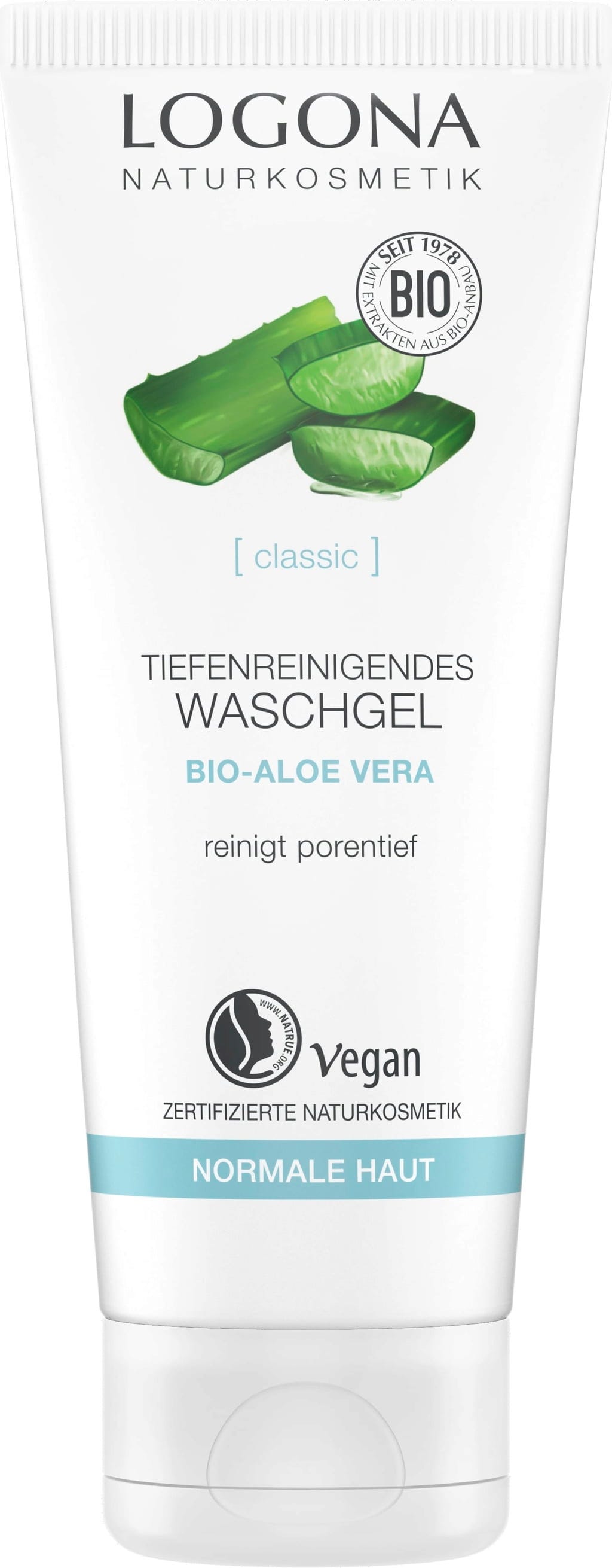 LOGONA  CLASSIC Tiefenreinigendes Waschgel, 100 ml